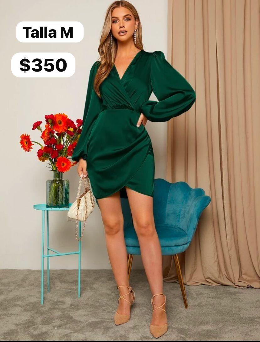Vestido elegante de satin 