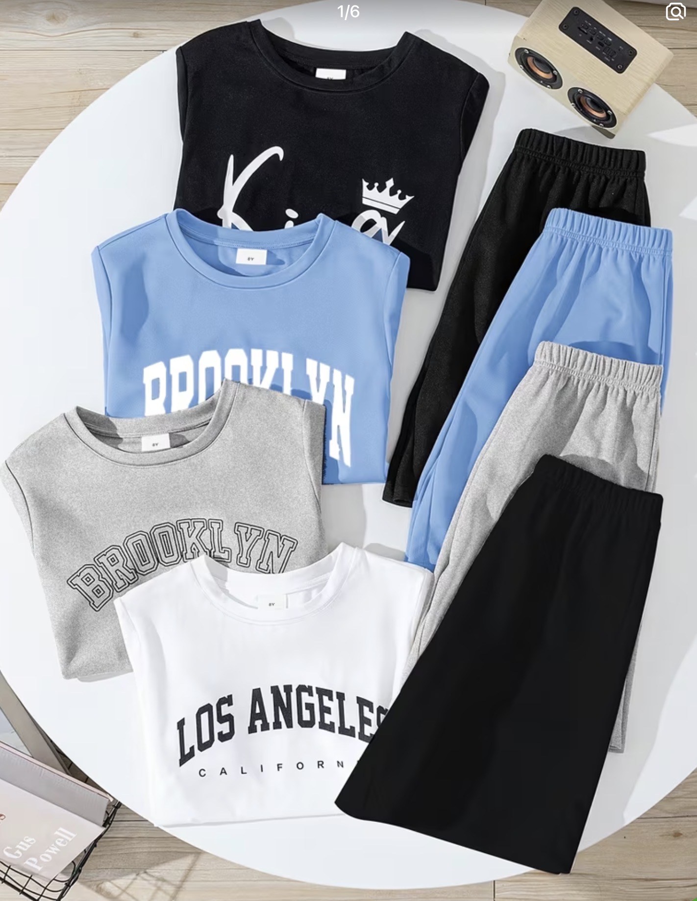 Conjunto de camisa y short 
