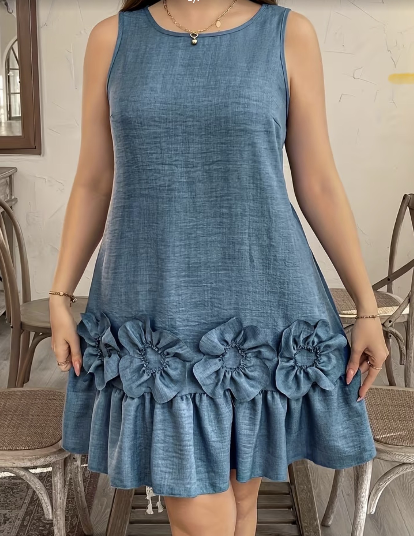 Vestido mezclilla 