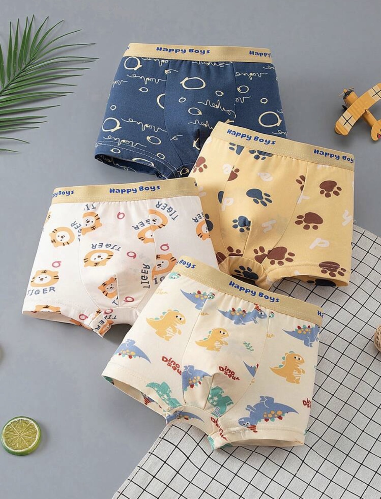 Pack de boxer algodón 