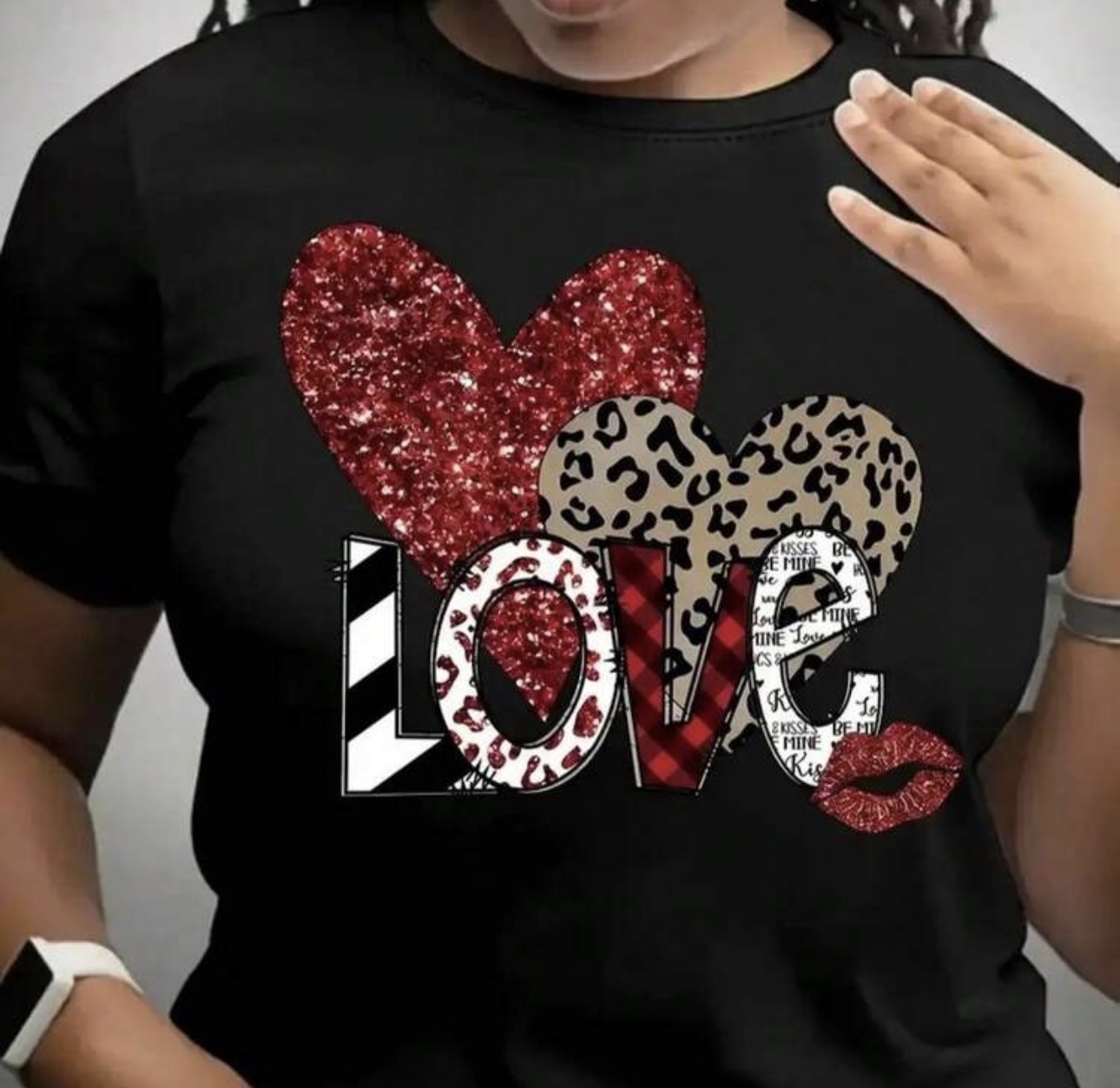 Playera negra dama 